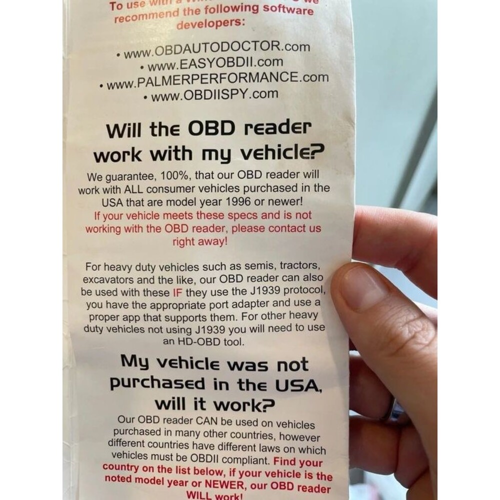 Obdii scan tool - Picture 6 of 7